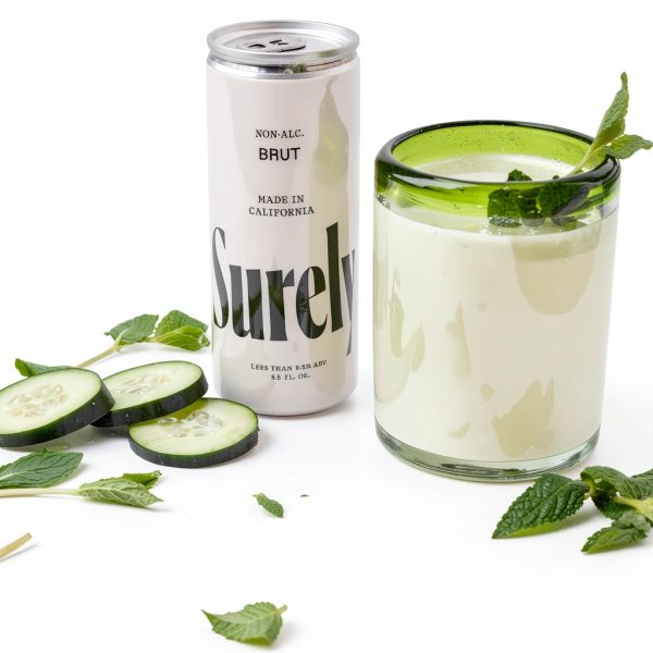 Surely Non Alcoholic Wine Sparkling Brut Dry Wine Lovers-5