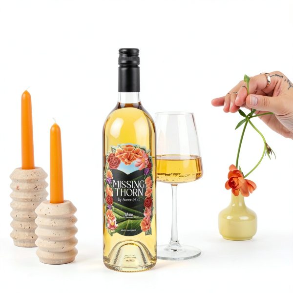 Missing Thorn Non Alcoholic White Wine Vegan Gluten Free-5