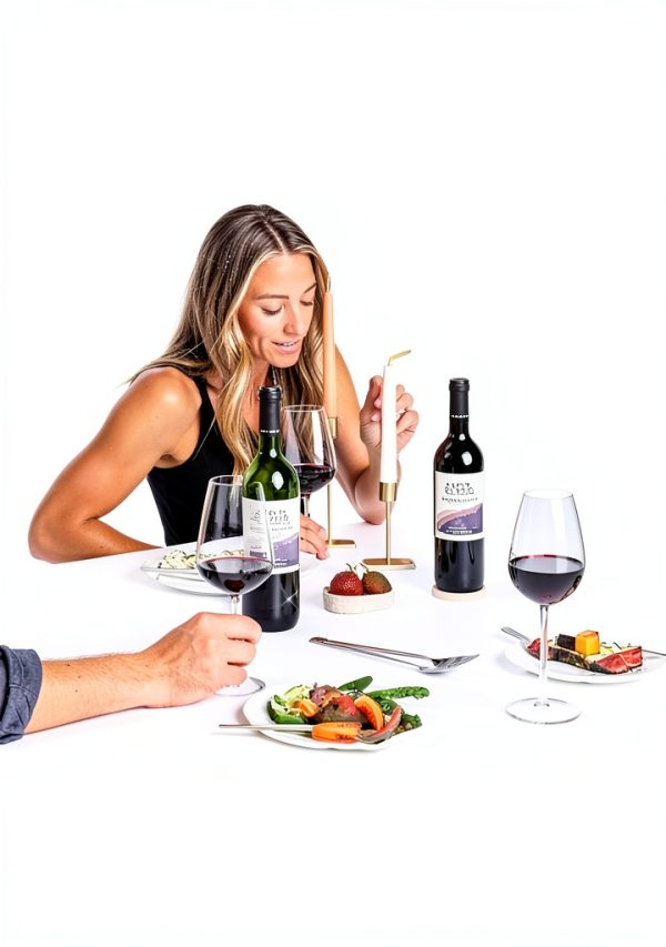 Misty Cliffs Non Alcoholic Wine Red Cherry Flavor-1