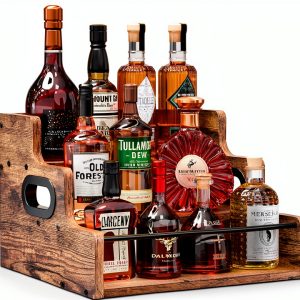 Wooden Liquor Shelf Xiamen Glong Furniture Bar Storage-0