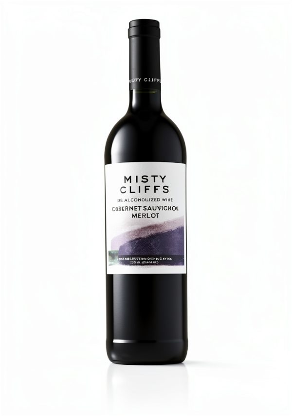 Misty Cliffs Non Alcoholic Wine Red Cherry Flavor-0