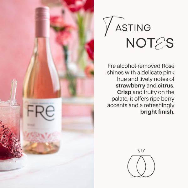 Sutter Home Non-Alcoholic Wine Red Blend Rose 4 Pack-3