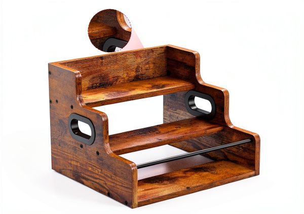 Wooden Liquor Shelf Xiamen Glong Furniture Bar Storage-3