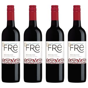 Sutter Home Non Alcoholic Wine Bundle 4 Pack Red Blend Rose-0