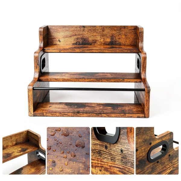 Wooden Liquor Shelf Xiamen Glong Furniture Bar Storage-5