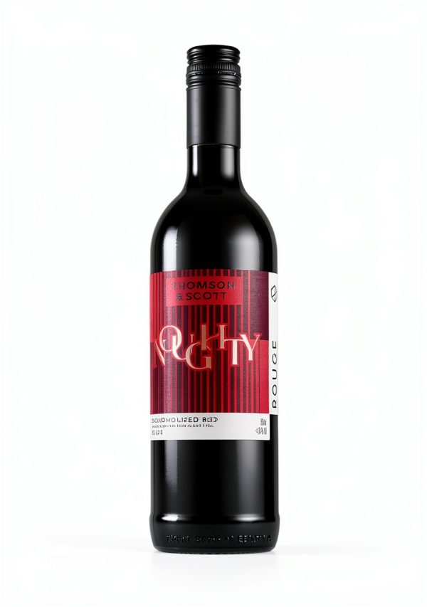 Noughty Rouge Organic Red Wine 750ml Thomson Scott-0