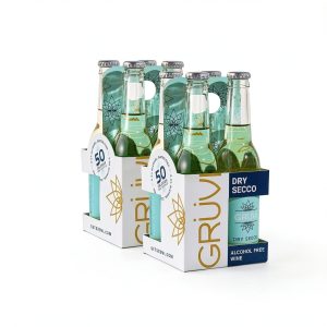 Non Alcoholic Wine Gruvi Bubbly Rose 93oz Pack-0