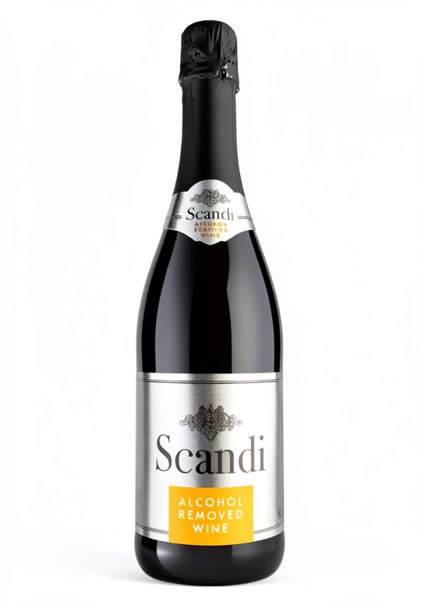 Non-Alcoholic Sparkling Wine SCANDI BRUT 750ml-4