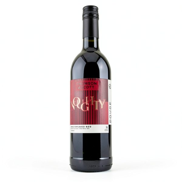 Noughty Rouge Organic Red Wine 750ml Thomson Scott-6
