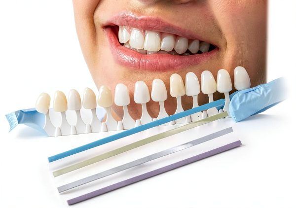 Dioche Dental Polishing Strips 60pcs 4 Color Plastic Sandpaper-3