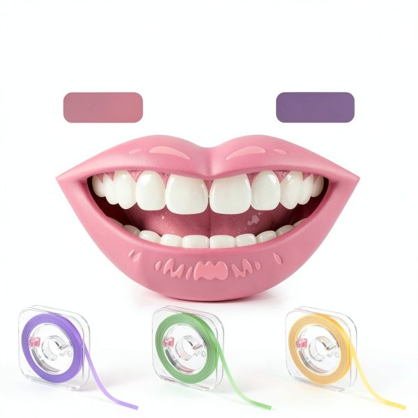 Dental Polishing Strips Gosknor 3-Piece Teeth Green Yellow 6m Resin-6