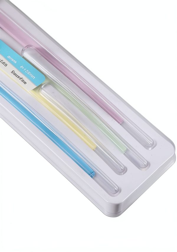 Dioche Dental Polishing Strips 60pcs 4 Color Plastic Sandpaper-4