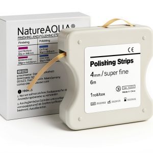 Dental Polishing Strips NatureAqua 15μm 4mm×6m Light Orange Roll-0