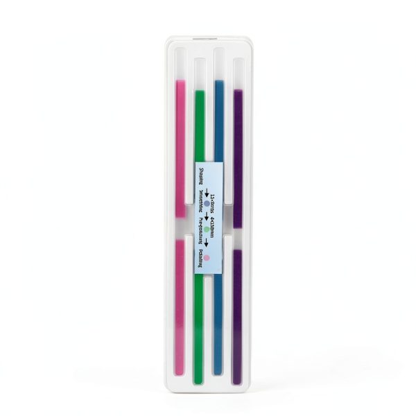 Maxmartt Dental Polishing Kit 60pcs Four-Color Abrasive Strips-0