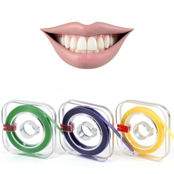 Dental Polishing Strips Ptwola 3 Rolls 4mm x 600mm Resin Finisher-4