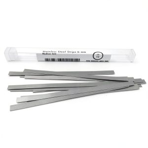 Dental Polishing Strips 6mm Medium Grit Double‑Sided 12 Pack-0